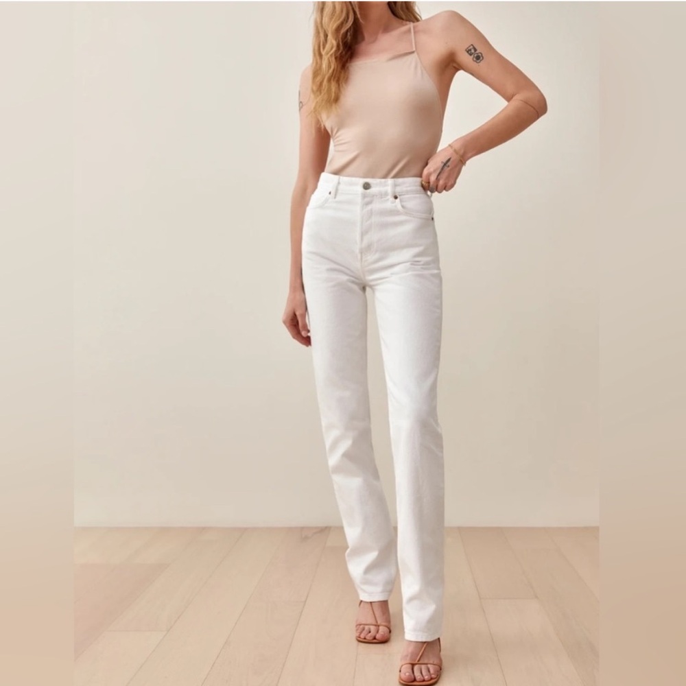 Reformation Cynthia High Rise Straight Jean